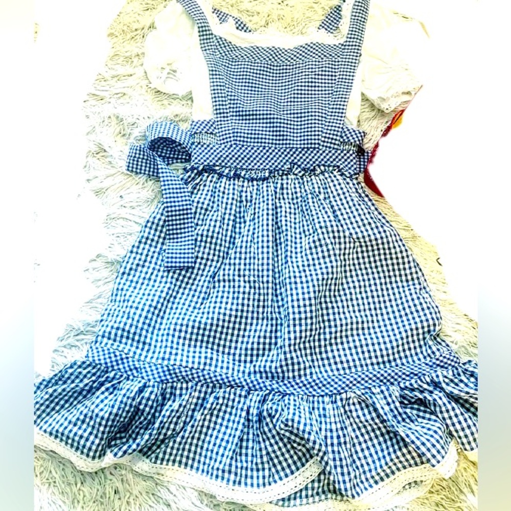 Dorthy size small dress stretchy Waist adjustable straps and top.